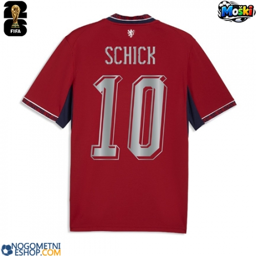 Moški Nogometni dresi Češka Patrik Schick #10 Domači SP 2026 Kratek Rokav